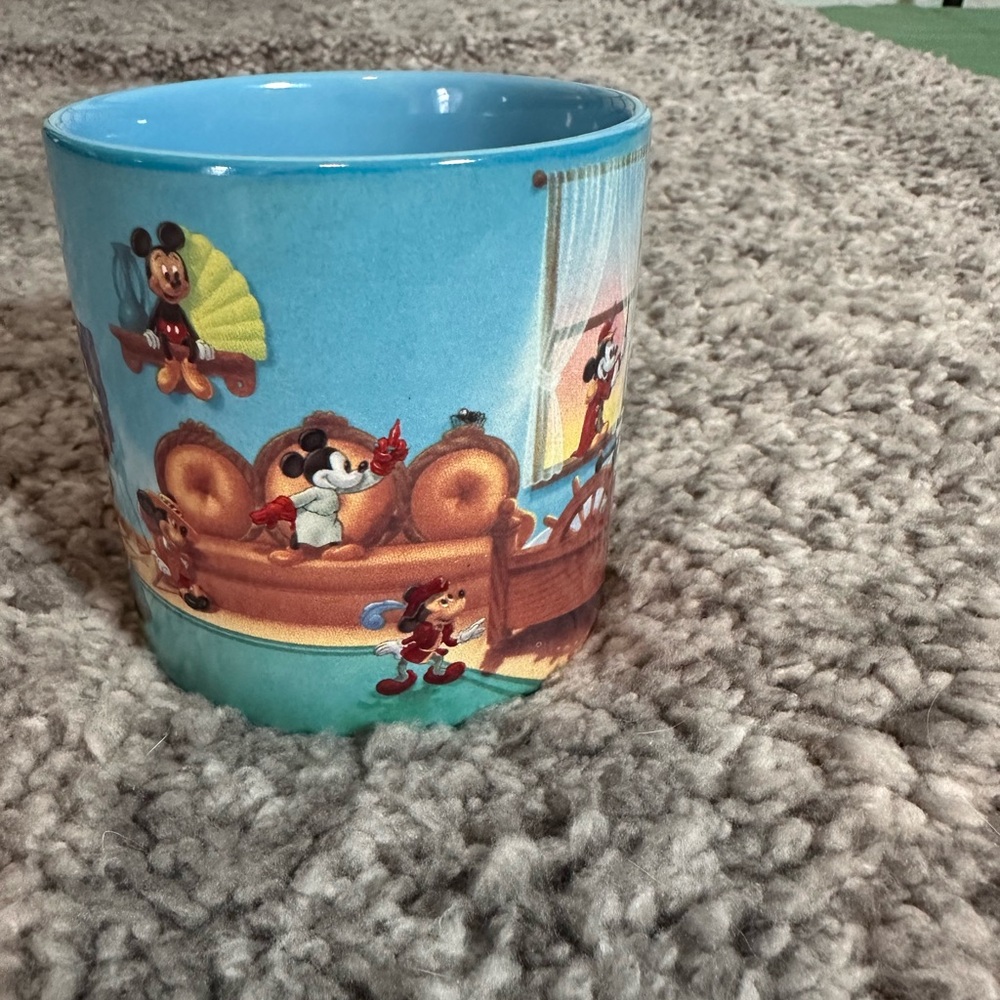 DISNEY Mickey Mouse Through the Years Coffee Cup Mug 12oz RETIRED - Picture 3 of 5